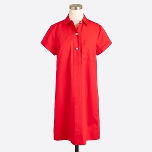 Jcrew Popover Shirt Dress